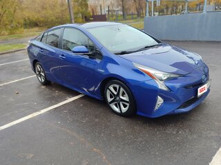 2016 Toyota Prius IV (XW50), синий, 1870000 рублей, вид 2