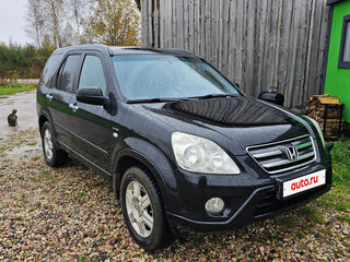 2006 Honda CR-V II Рестайлинг, чёрный, 850000 рублей, вид 2