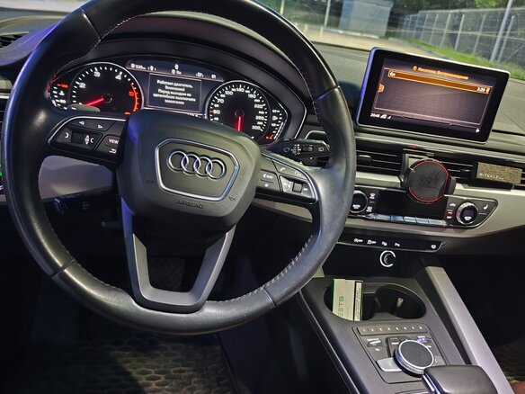 2018 Audi A4 ultra V (B9), серебристый, 1949000 рублей - вид 10