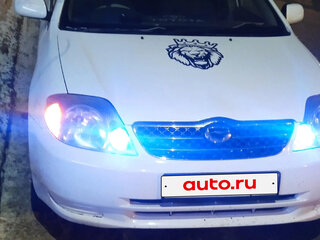2000 Toyota Corolla IX (E120, E130), белый, 370000 рублей, вид 1