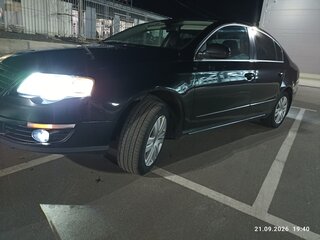 2008 Volkswagen Passat B6, чёрный, 690000 рублей, вид 1
