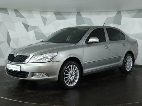 2011 Skoda Octavia II (A5) Рестайлинг, бежевый, 679000 рублей, вид 1