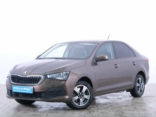 2021 Skoda Rapid II, коричневый, 1889000 рублей, вид 3