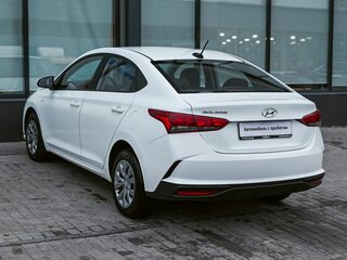 2021 Hyundai Solaris II Рестайлинг, белый, 1449000 рублей, вид 3