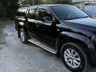 2013 Volkswagen Amarok Double Cab full-time I, чёрный, 1850000 рублей, вид 4