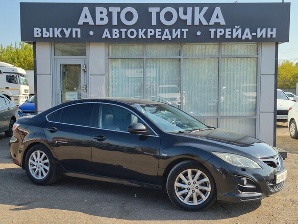 2010 Mazda 6 II (GH) Рестайлинг, чёрный - вид 7
