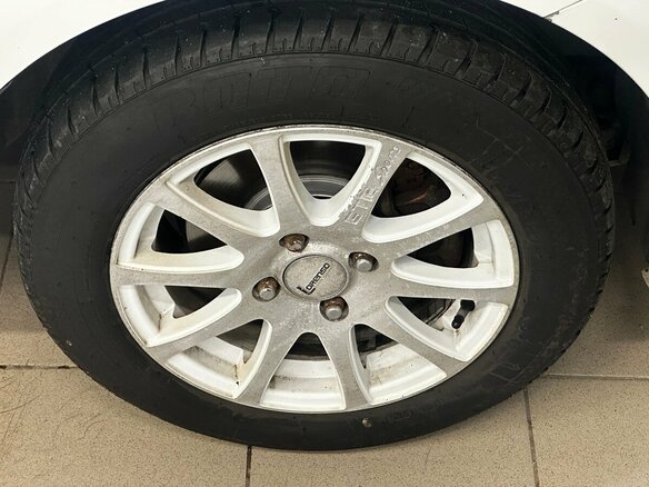 2011 Kia Rio II Рестайлинг, белый - вид 14