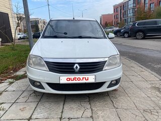 2011 Renault Logan I Рестайлинг, белый, 400000 рублей, вид 1