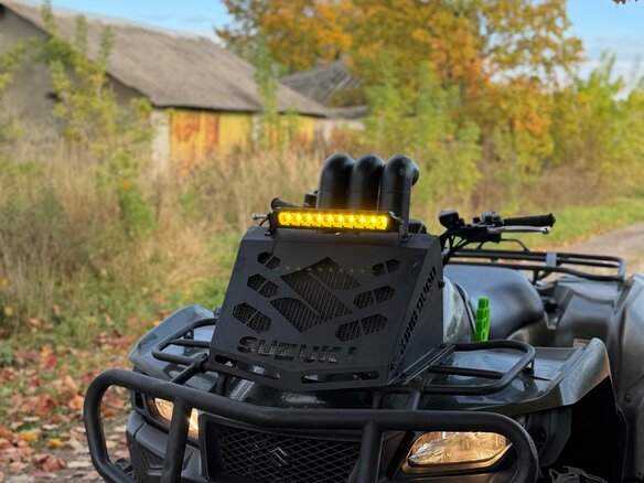 2018 Suzuki KingQuad 500, зелёный, 720000 рублей - вид 1