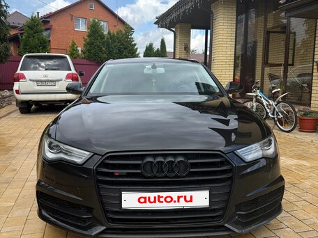 2017 Audi A6 IV (C7) Рестайлинг, чёрный, 2000000 рублей, вид 4