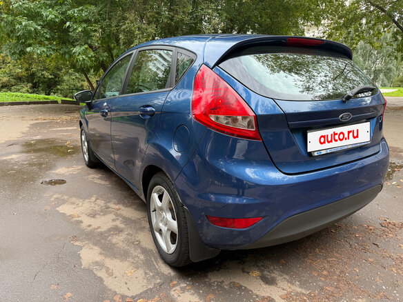 2008 Ford Fiesta Mk6, синий - вид 14