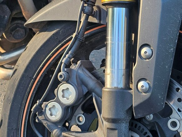 2014 Yamaha MT-09 (FZ-09), оранжевый, 640000 рублей - вид 8