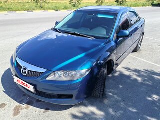 2006 Mazda 6 I (GG) Рестайлинг, синий, 369000 рублей, вид 2