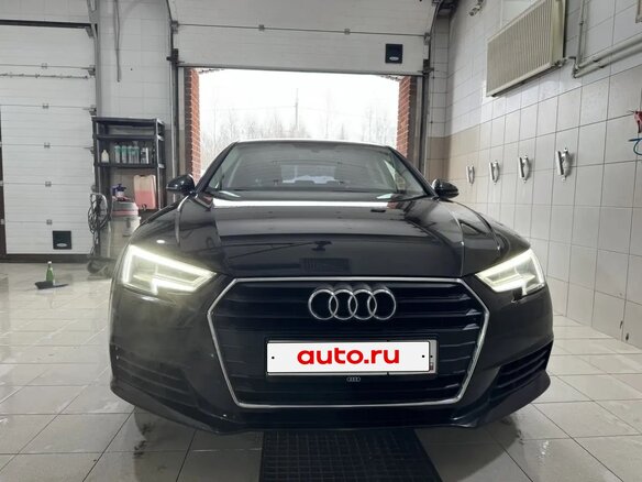 2018 Audi A4 V (B9), чёрный, 2030000 рублей - вид 2
