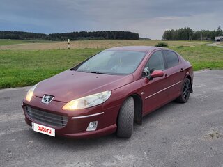 2008 Peugeot 407, красный, 400000 рублей, вид 2