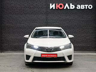 2014 Toyota Corolla XI (E160, E170, E180), белый, 1300000 рублей, вид 2