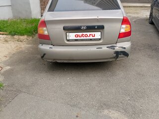 2008 Hyundai Accent ТагАЗ II, бежевый, 160000 рублей, вид 3