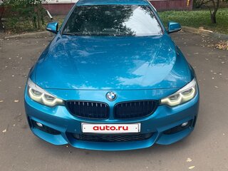 2018 BMW 4 серии Gran Coupe 430i xDrive F32/F33/F36 Рестайлинг, синий, 2570000 рублей, вид 2