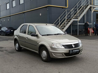 2011 Renault Logan I Рестайлинг, бежевый, 455000 рублей, вид 3