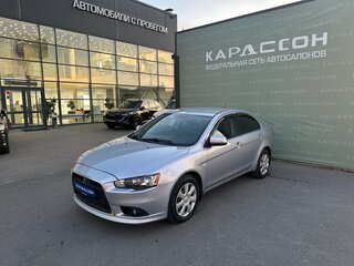 2012 Mitsubishi Lancer X Рестайлинг, серебристый, 799000 рублей, вид 1