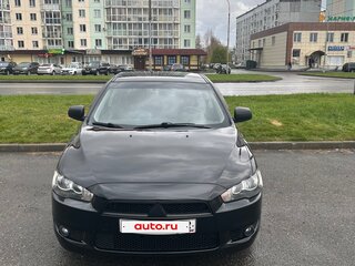2008 Mitsubishi Lancer X, чёрный, 850000 рублей, вид 1