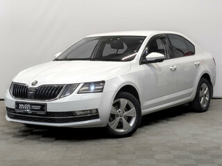 2018 Skoda Octavia III (A7) Рестайлинг, белый, 1590000 рублей, вид 1