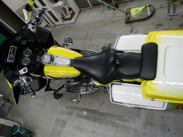 1999 Harley-Davidson Road Glide, жёлтый, 680000 рублей - вид 7