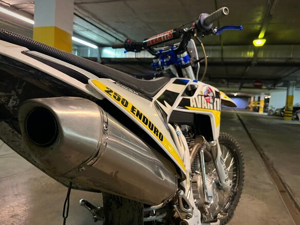 2019 Avantis Enduro 250, белый, 130000 рублей - вид 2