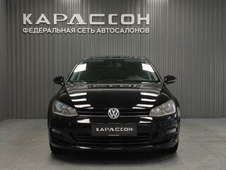 2014 Volkswagen Golf VII, чёрный, 850000 рублей, вид 3