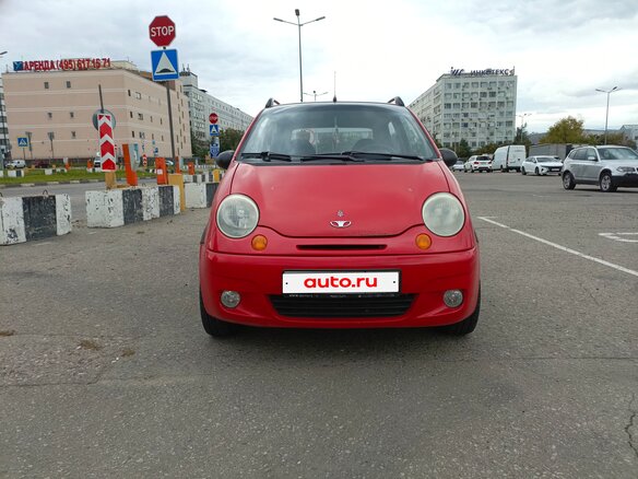 2004 Daewoo Matiz I Рестайлинг, красный, 245000 рублей - вид 2