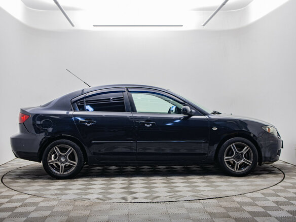 2008 Mazda 3 I (BK) Рестайлинг, чёрный, 424000 рублей - вид 5