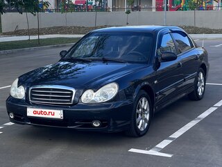 2008 Hyundai Sonata ТагАЗ IV (EF) Рестайлинг, чёрный, 660000 рублей, вид 1