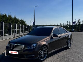 2012 Mercedes-Benz C-Класс 180 III (W204) Рестайлинг, коричневый, 1600000 рублей, вид 1