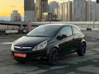 2008 Opel Corsa D, чёрный, 439000 рублей, вид 4