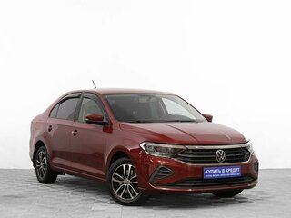 2021 Volkswagen Polo VI, красный, 1649000 рублей, вид 1