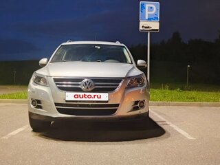 2010 Volkswagen Tiguan I, серебристый, 1370000 рублей, вид 2