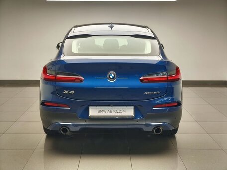 2020 BMW X4 20i II (G02), синий, 4528000 рублей, вид 4