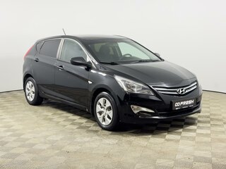 2016 Hyundai Solaris I Рестайлинг, чёрный, 849900 рублей, вид 1