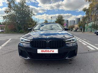 2021 BMW 5 серии Long 530Li xDrive VII (G30/G31/G38) Рестайлинг, синий, 5200000 рублей, вид 3