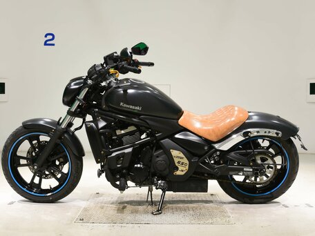 2016 Kawasaki EN650 Vulcan S, чёрный, 660000 рублей, вид 5