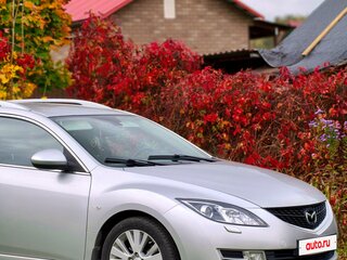 2008 Mazda 6 II (GH), серебристый, 750000 рублей, вид 3