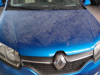 2016 Renault Logan II, синий, 586000 рублей, вид 1