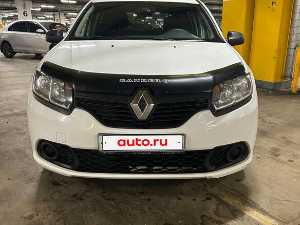 2016 Renault Sandero II, белый, 570000 рублей - вид 1