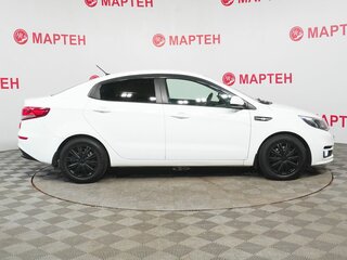 2016 Kia Rio III Рестайлинг, белый, 819000 рублей, вид 4