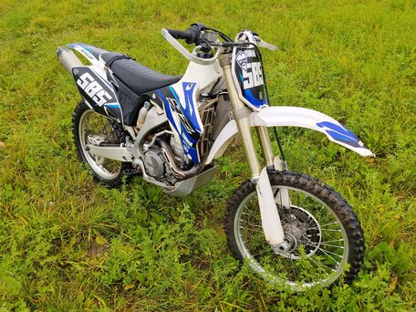 2006 Yamaha YZ450F, белый, 250000 рублей, вид 3