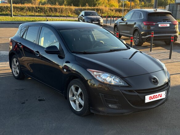 2011 Mazda 3 II (BL), чёрный, 900000 рублей