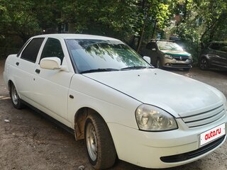 2011 Lada (ВАЗ) Priora I, белый, 160000 рублей, вид 1