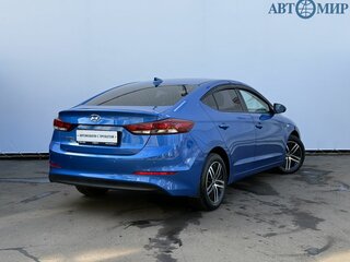 2017 Hyundai Elantra VI (AD), синий, 1330000 рублей, вид 5