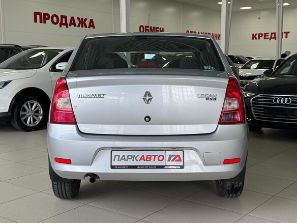 2012 Renault Logan I Рестайлинг, серый, 580000 рублей - вид 6