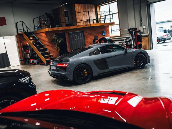 2019 Audi R8 V10 performance II (4S) Рестайлинг, серый, 17000000 рублей - вид 12